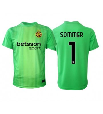 Inter Milan Yann Sommer #1 Målmand Tredjetrøje 2025-26 Kortærmet